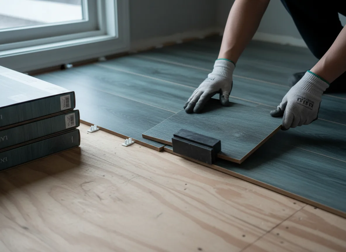 Luxury Vinyl Plank Installation company in Damar, KS